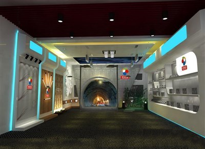 54平米展廳設(shè)計(jì)制作：現(xiàn)代/白色，產(chǎn)品類展廳-燈具展廳（免費(fèi)使用）